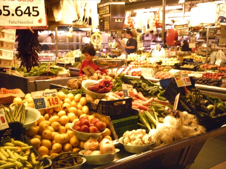 Crear un mapa de acceso a alimentos frescos en la ciudad