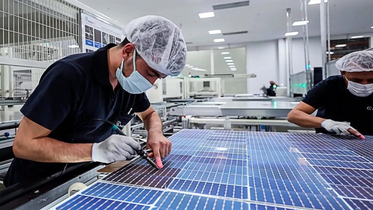 Fabricación de paneles solares: materiales y proceso de producción
