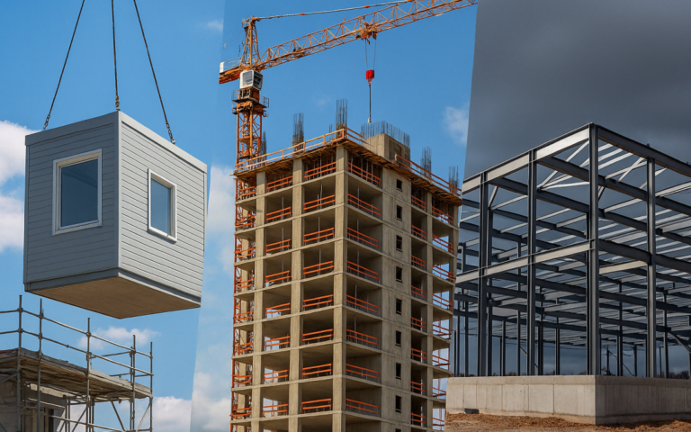 Métodos de construcción menos sostenibles en la actualidad